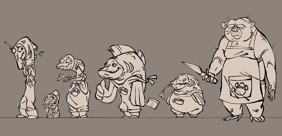 Character Lineup Exercise